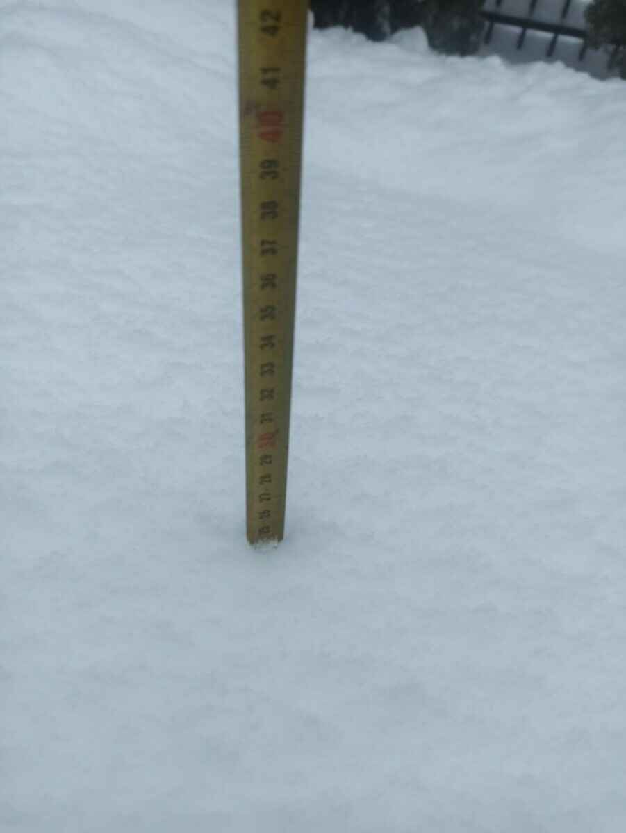 Литву за ночь накрыло снегом. Где сверкали зимние молнии?