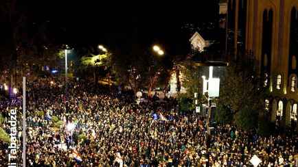 «Мы должны быть на каждой площади» — Один из лидеров оппозиции призвал грузин охватить протестами весь Тбилиси