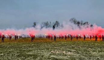 Польские солдаты устроили «огненное шоу» на границе с Беларусью