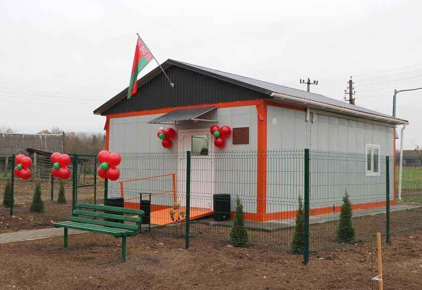 На Гродненщине показали, как выглядит новый модульный фельдшерский пункт, обслуживающий 9 деревень