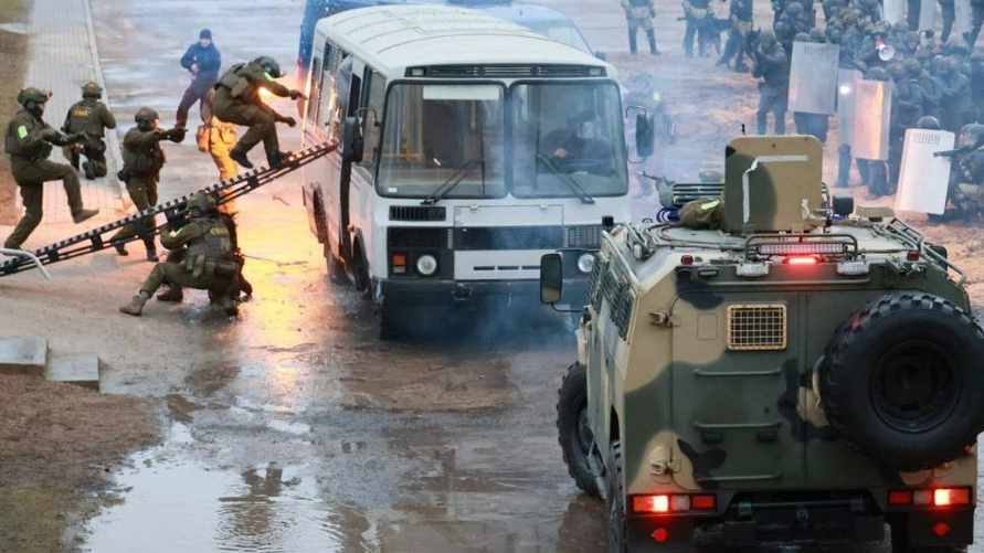 КГБ и МВД объявили в Гродно режим контртеррористической операции