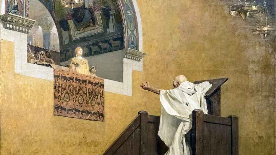 Святой Иоанн Златоуст и императрица Евдокия — картина тулузского художника Жана-Поля Лоранса, датируемая 1893 годом и хранящаяся в Салоне Руж Музея Августинов в Тулузе.