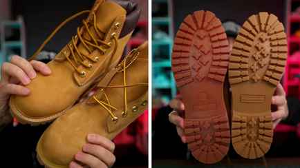 «Наши сделаны в Китае» — Блогер сравнил ботинки БЕЛАЗ с «Тимберлендами». Чем отличаются?