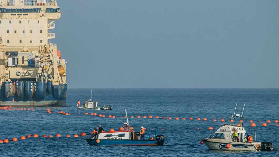 Два кабеля связи в Балтийском море были повреждены неизвестными