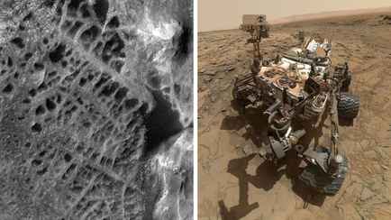 NASA обнаружило гигантские «паутины» на ранее неисследованном участке Марса. При чем тут инопланетяне?