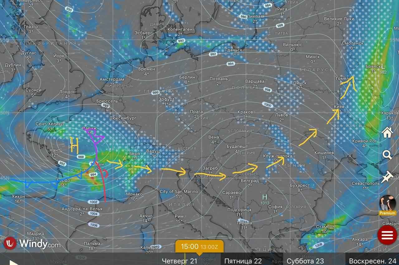 Поляков предупредили о 20-градусных морозах. Синоптики рассказали, куда в Беларуси воздушные массы с Балтики принесут ветер и снег