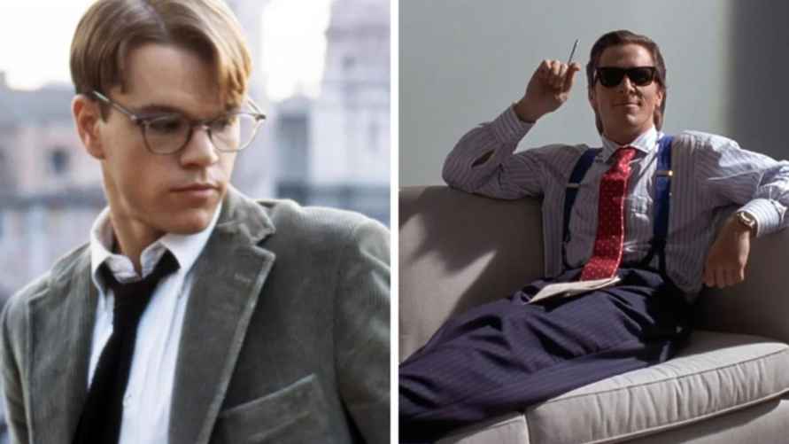 Герои-психопаты из кино: "Талантливый мистер Рипли" и "Американский психопат"
