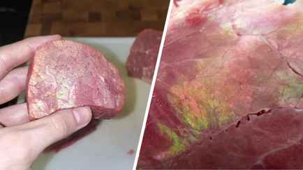 Можно ли есть мясо с «радужным» блеском? Физик объяснил, связано ли это с химдобавками или порчей