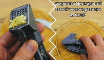 «Можно собрать ядерный реактор» — Эти 6 способов использования советской чеснокодавилки удивили пользователей TikTok