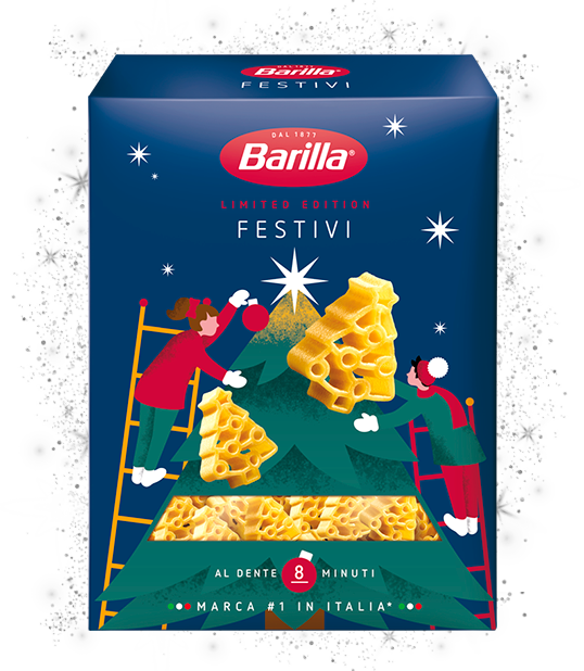 Barilla выпустила макароны в виде снежинок и ёлочек. Где купить белорусам и сколько стоят?