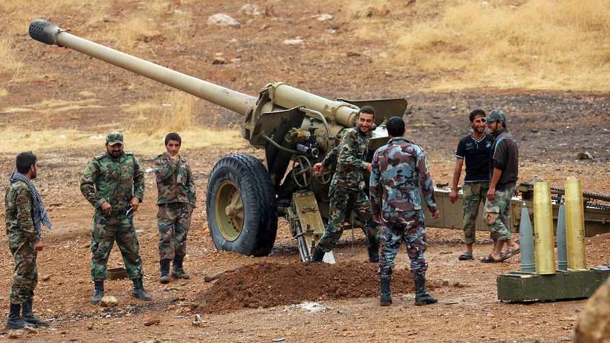 В Сирии повстанцы окружили крупный город Хама по дороге на Дамаск