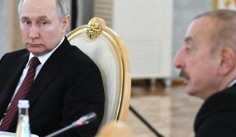 Путин снова позвонил Алиеву из-за катастрофы самолёта под Актау