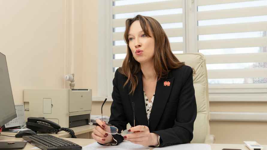 Начальник управления по качеству СОАО «Коммунарка» Анна Козырь. Фото Telegraf.news