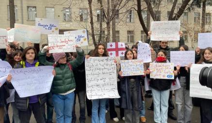 В Грузии забастовку объявили школьники и студенты. Что происходит в стране?