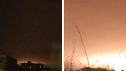 В Украине Харьков попал под массированный ракетный обстрел