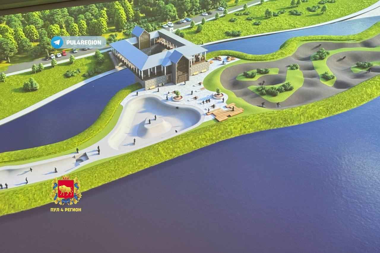 В одном из областных центров Беларуси решили построить разводной мост. Где запланировали остановку водного такси?