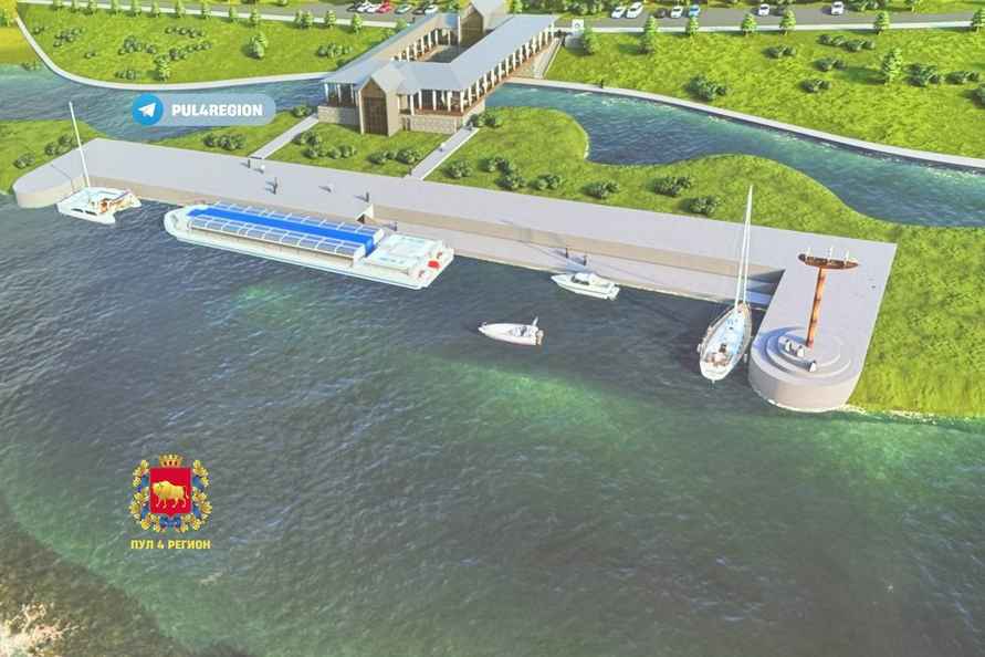 В одном из областных центров Беларуси решили построить разводной мост. Где запланировали остановку водного такси?