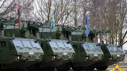 Минобороны направило на охрану Минска ещё одну батарею ЗРК «Тор-М2»