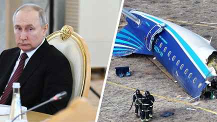 Путин извинился перед Алиевым за «трагический инцидент» с азербайджанским самолетом