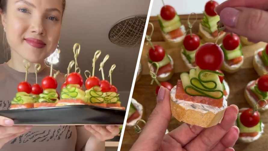 Эти бутерброды "на скорую руку" покинут новогодний стол быстрее всего. Из каких 3 ингредиентов приготовить намазку?