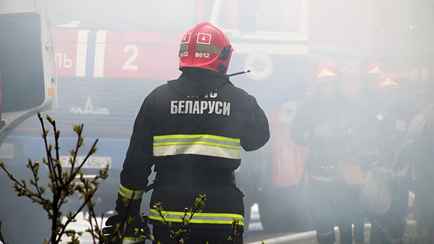 В Слуцке из-за пожара в общежитии эвакуировали более 300 человек