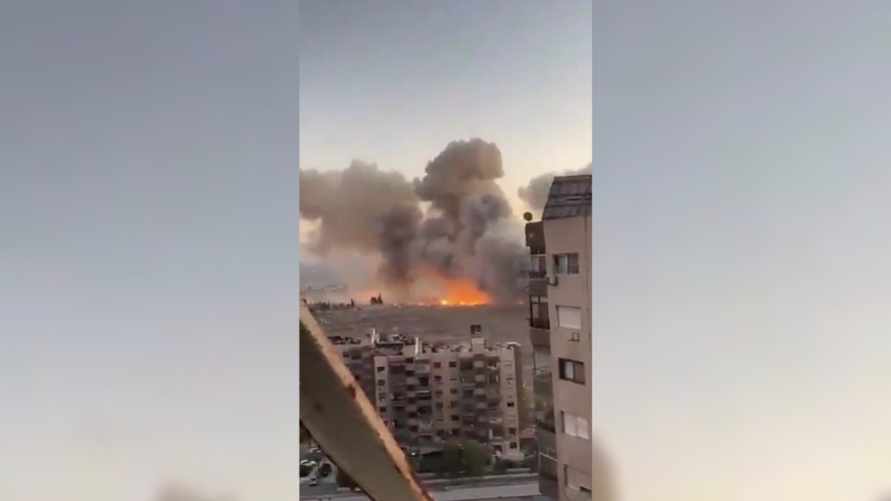 ВВС Израиля и США ударили по военным складам и объектам ПВО в Сирии