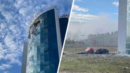 В Турции вертолет врезался в больницу — известно о 4 погибших