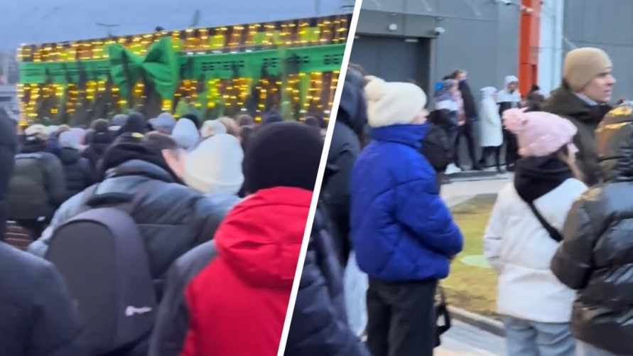 "Аж голова закружилась" - В Минске заметили огромную очередь за "халявой"