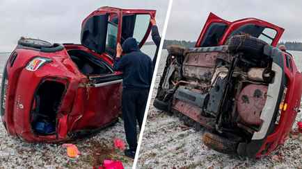 «Три-пять раз перевернулись» — Сын Солодухи попал в ДТП