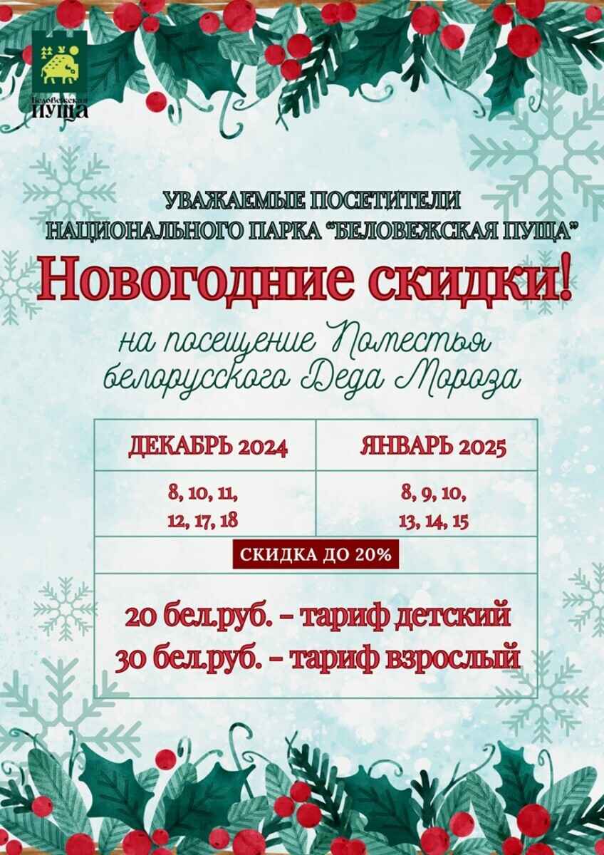 Где в Беларуси дети могут встретиться с Дедом Морозом и во сколько это обойдётся родителям? Собрали адреса резиденций во всех областях