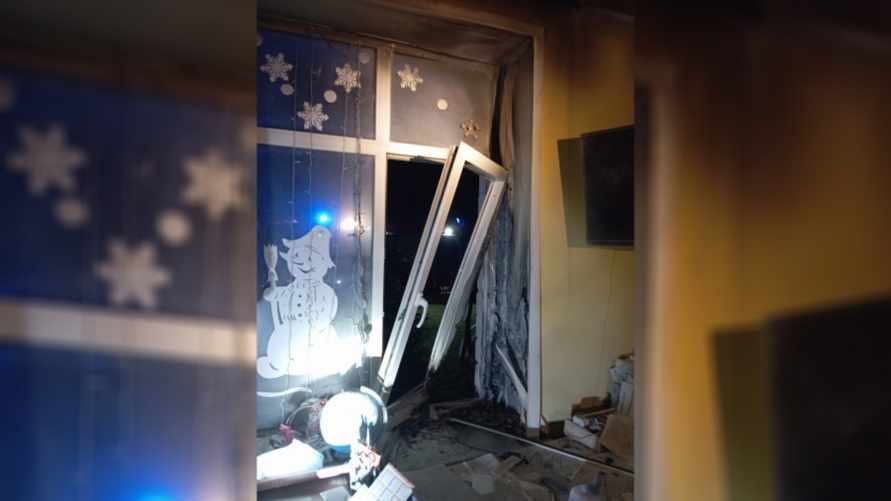 Под Бобруйском загорелась школа