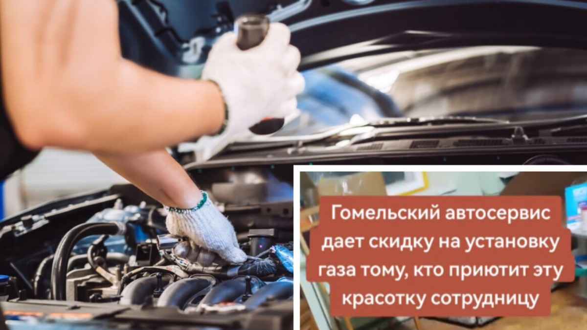"На зарплату жалуется" — Гомельский СТО предложил скидку белорусам, если приютят "сотрудницу"