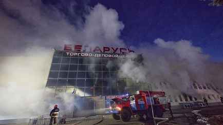 Горевший в Витебске ТЦ предложили снести