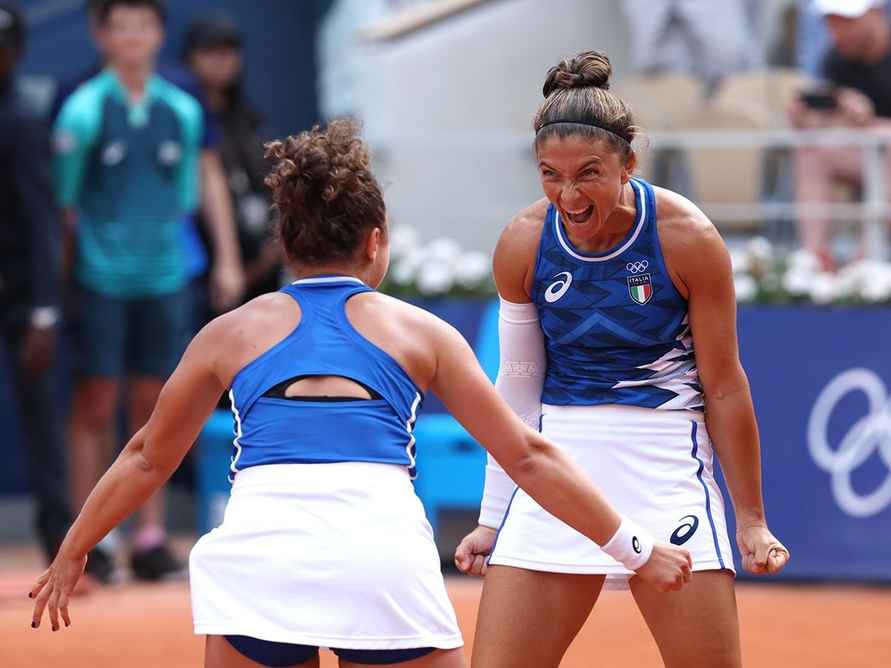 Сара Эррани и Жасмин Паолини