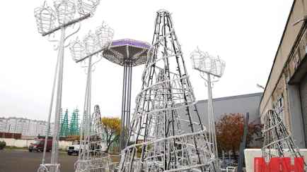 Энергетики пообещали минчанам «предновогодний сюрприз» в виде НЛО