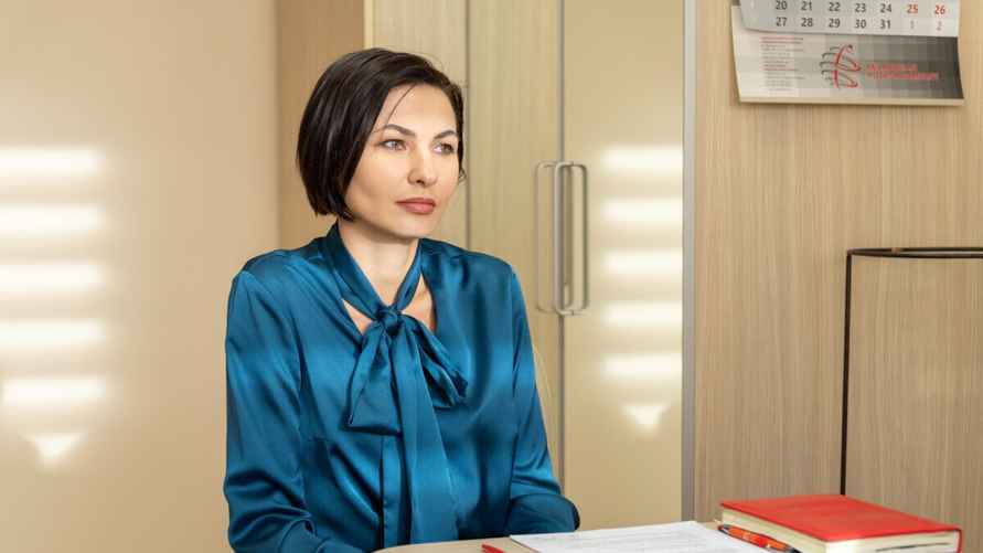 Главный технолог фабрики "Коммунарка" Ирина Мацыгуд. Фото Telegraf.news