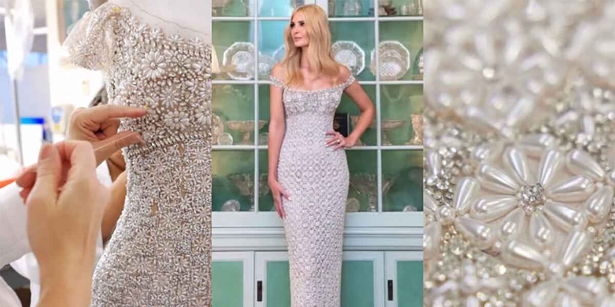 «Красивое платье, неправильная модель» - Дизайнеры наряда дочери Трампа с инаугурации оказались в центре политического скандала