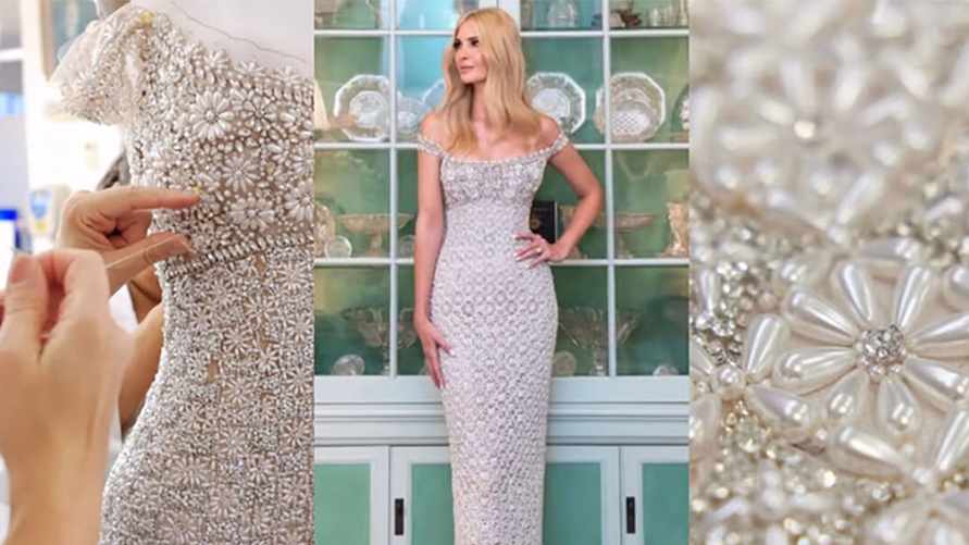 «Красивое платье, неправильная модель» - Дизайнеры наряда дочери Трампа с инаугурации оказались в центре политического скандала