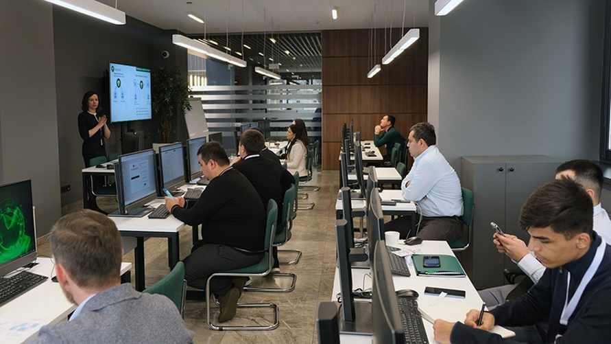 На фото - Белорусская универсальная товарная биржа