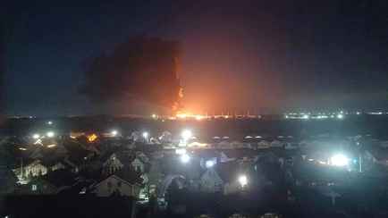 В России заявили о ночном налёте сотен дронов