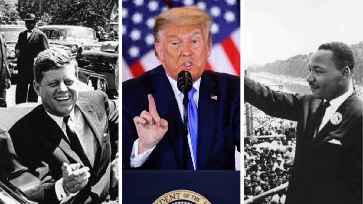 Трамп приказал рассекретить документы об убийстве Кеннеди и Мартина Лютера Кинга