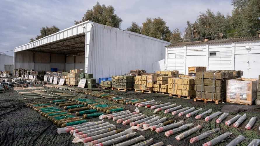 На фото: оружие "Хезболлы", захваченное ЦАХАЛом в Ливане / Times of Israel