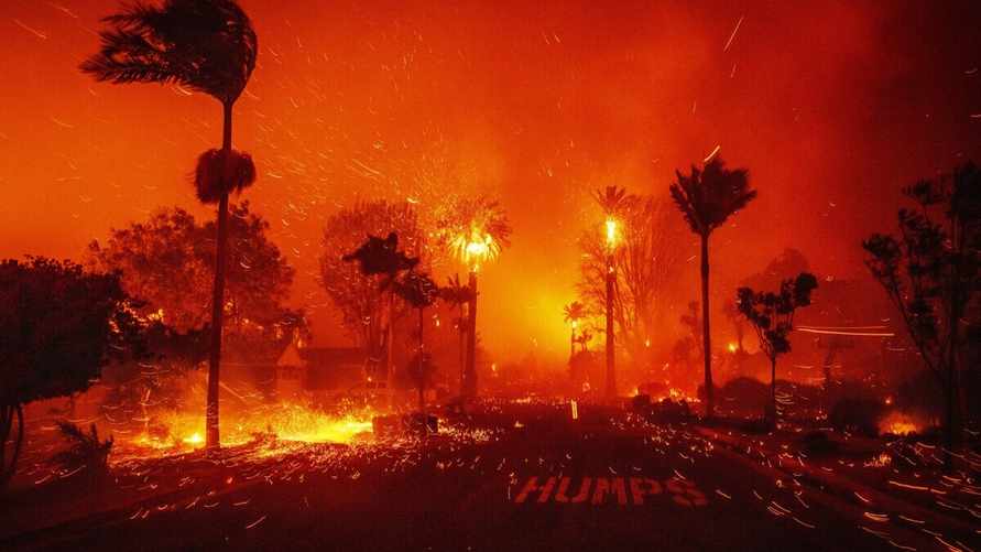 В США 30 тысяч человек покинули свои дома из-за «адских» лесных пожаров