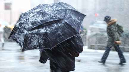 Синоптики предупредили белорусов о приходе «влажной массы» с Украины. Где в среду ждать снег с дождём?