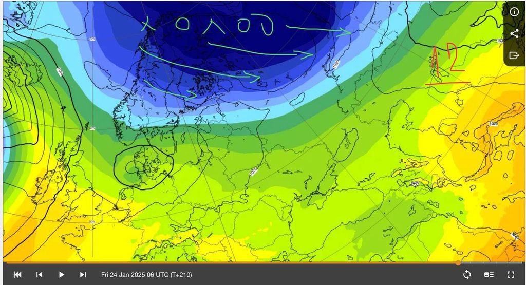 Новый прогноз ECMWF