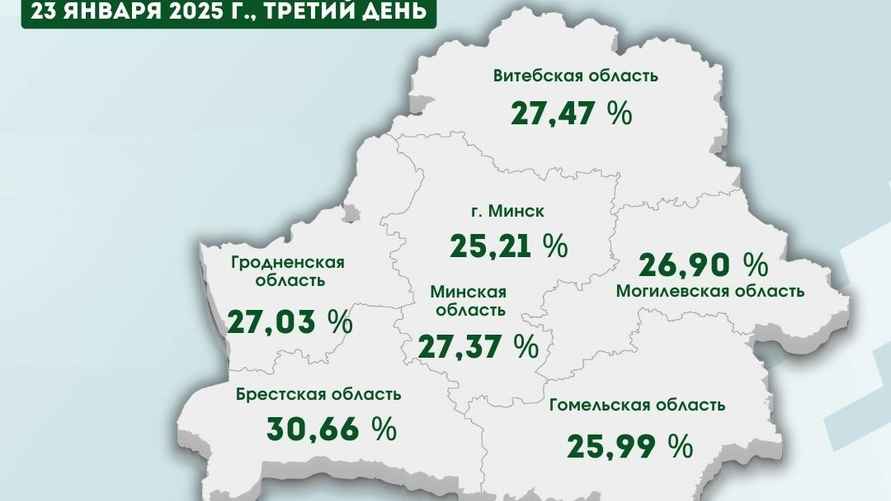 Инфографика: ЦИК Беларуси
