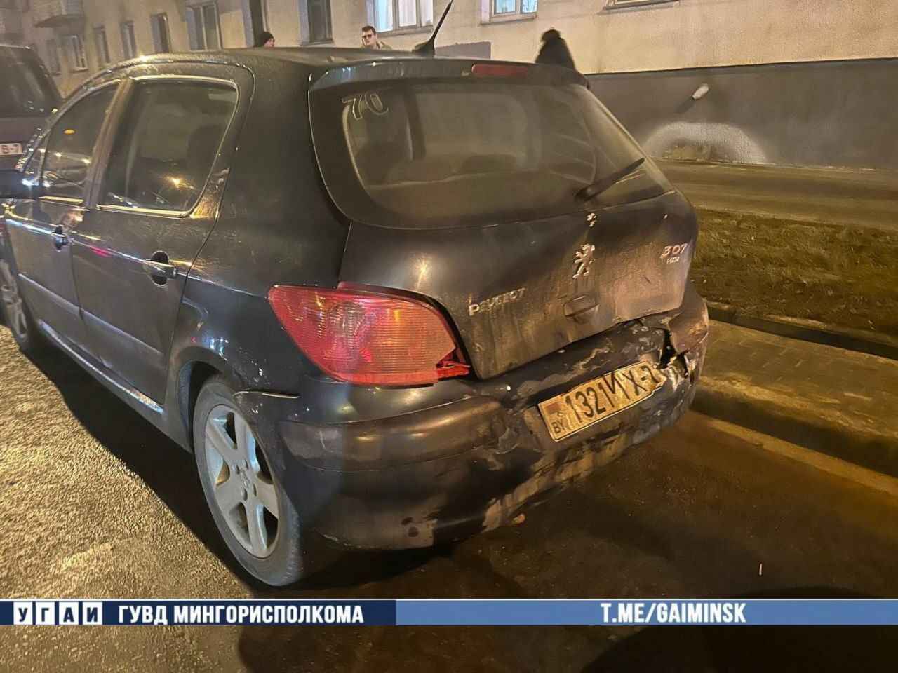 На видео попало, как каршеринг устроил массовое ДТП в Минске