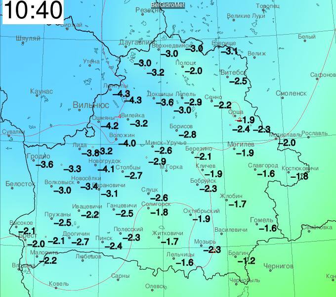 Белгидромет продлил оранжевый уровень опасности. Где в Беларуси уже сильные метели?