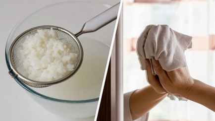 Разводы на зеркалах можно отмыть рисовым отваром? Проверили странный лайфхак из интернета