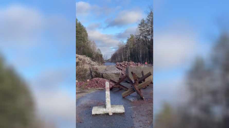 В Украине показали, как теперь выглядит граница с Беларусью с их стороны